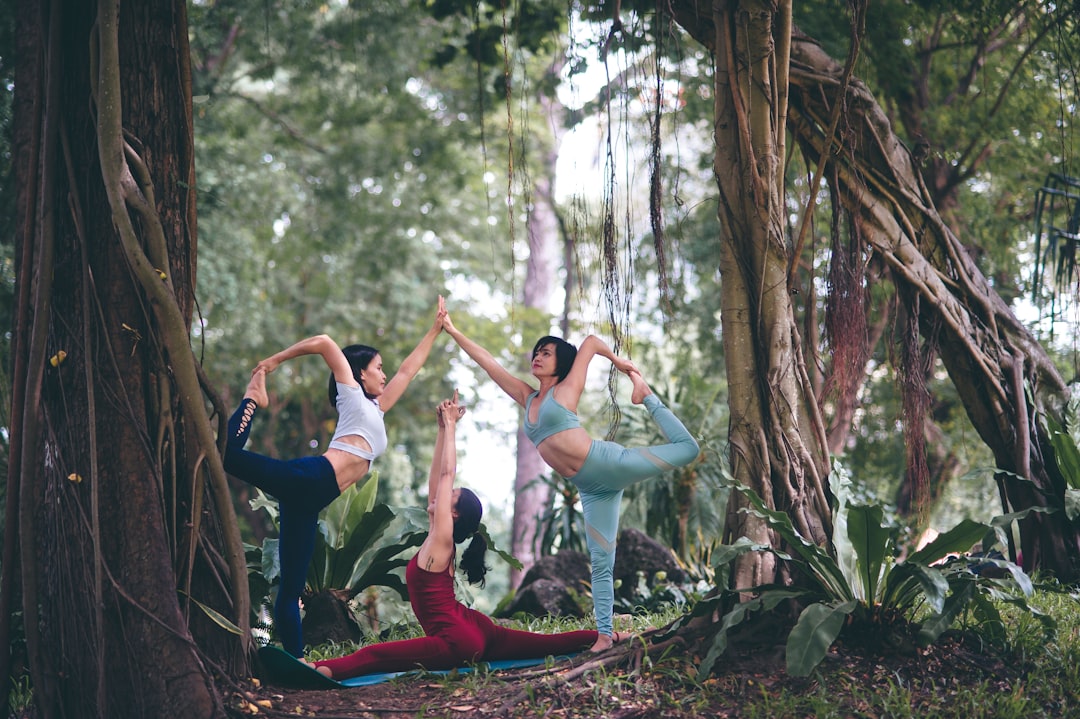 Photo Outdoor yoga